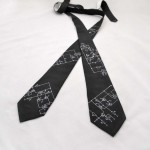 Elektrikářská kravata - černá